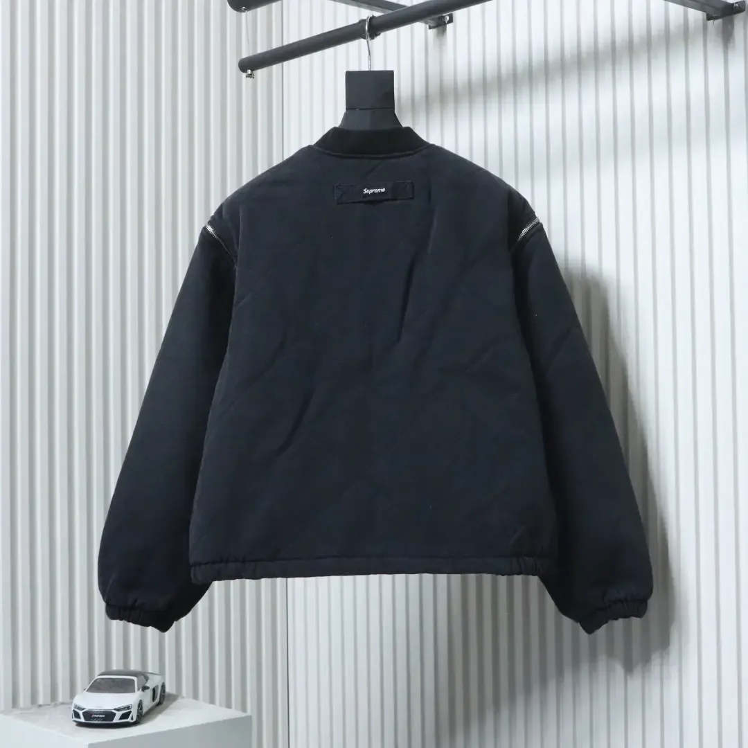 Detachable Bomber Jacket Vest 2 In 1 Cotton Coat - etkick reps