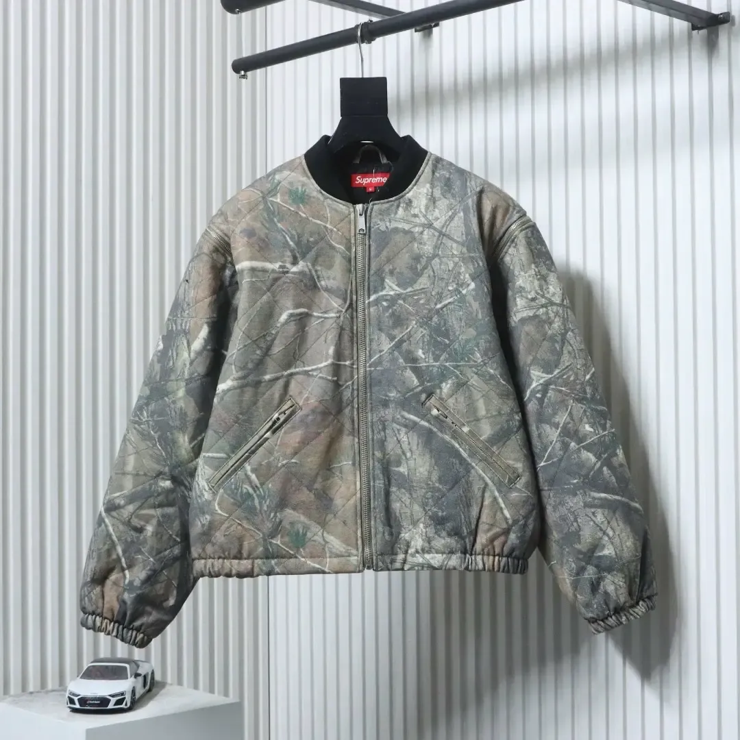 Detachable Bomber Jacket Vest 2 In 1 Cotton Coat - etkick reps