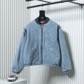 Detachable Bomber Jacket Vest 2 In 1 Cotton Coat