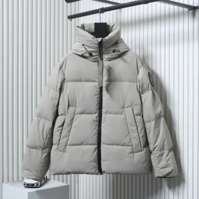 Down Jacket With Hood From Black Label - etkick reps