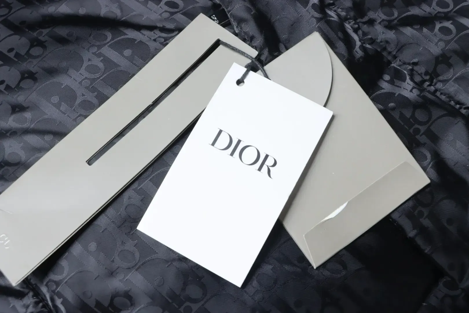 Down Jacket With Monogram Buttons And Zipper - Image 11