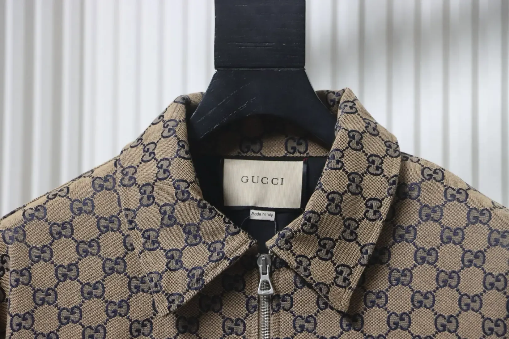 Ebony Double G Cotton Jacket - Image 3