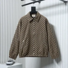 Ebony Double G Cotton Jacket