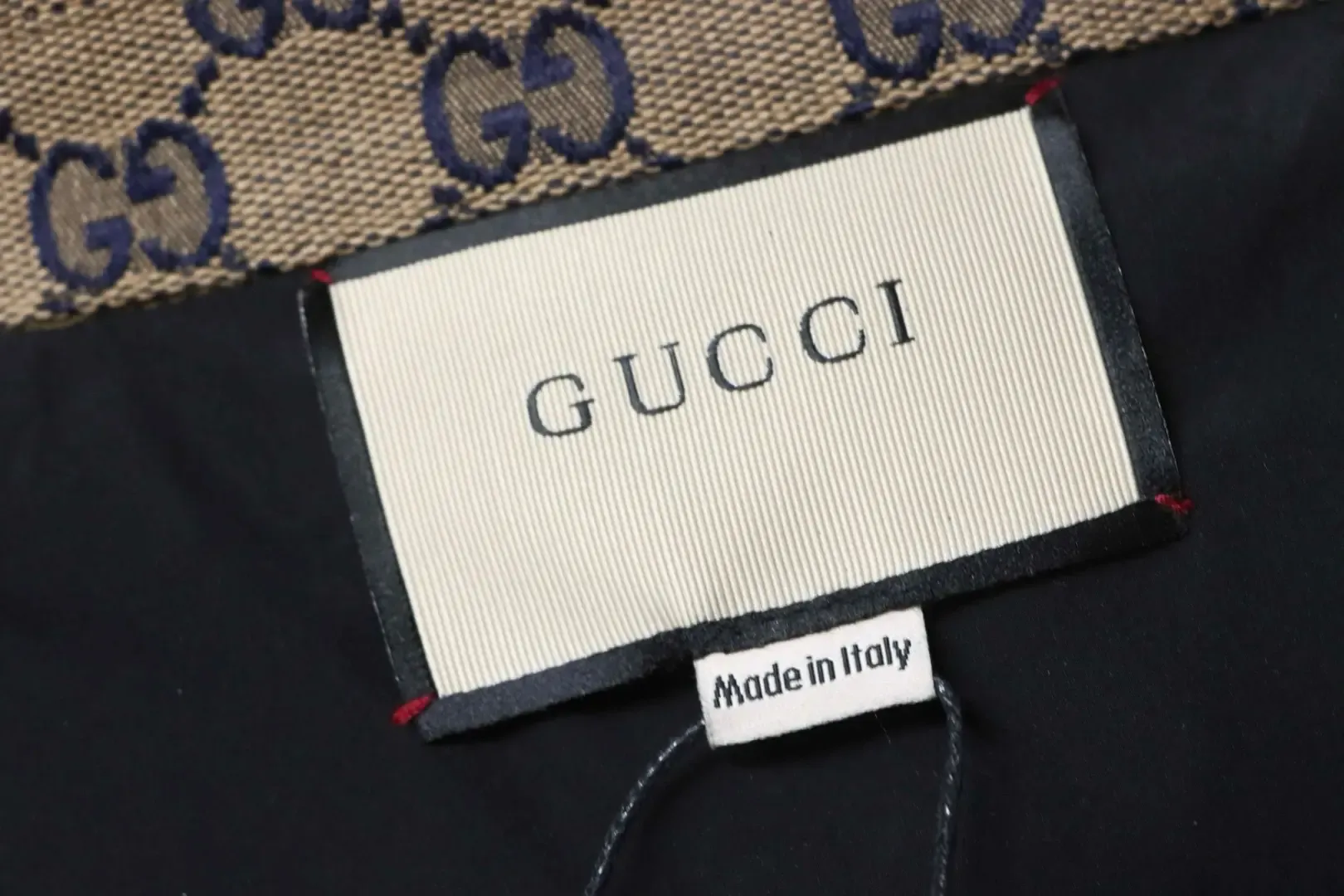 Ebony Double G Cotton Jacket - Image 8