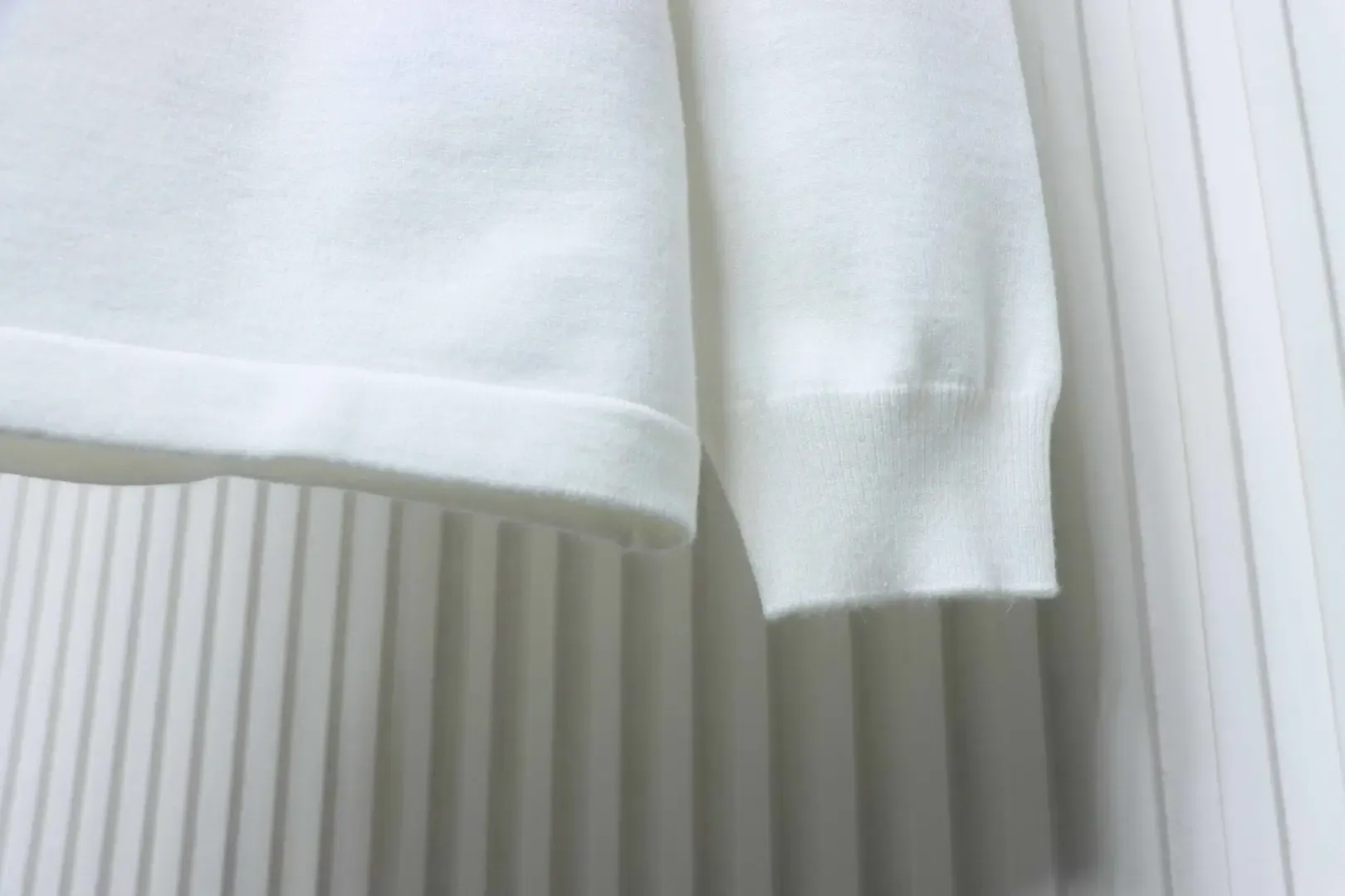 Funny Knitted Sweater With A Paper Airplane Motif - Image 6