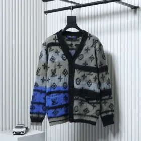 Gradient Mohair Cardigan