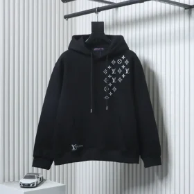 Hoodie With Diamond Pattern