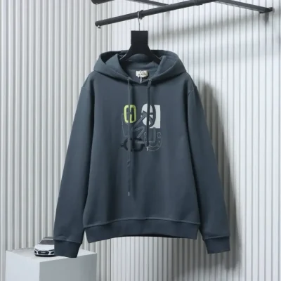 Hoodie With Leather Logo - etkick reps