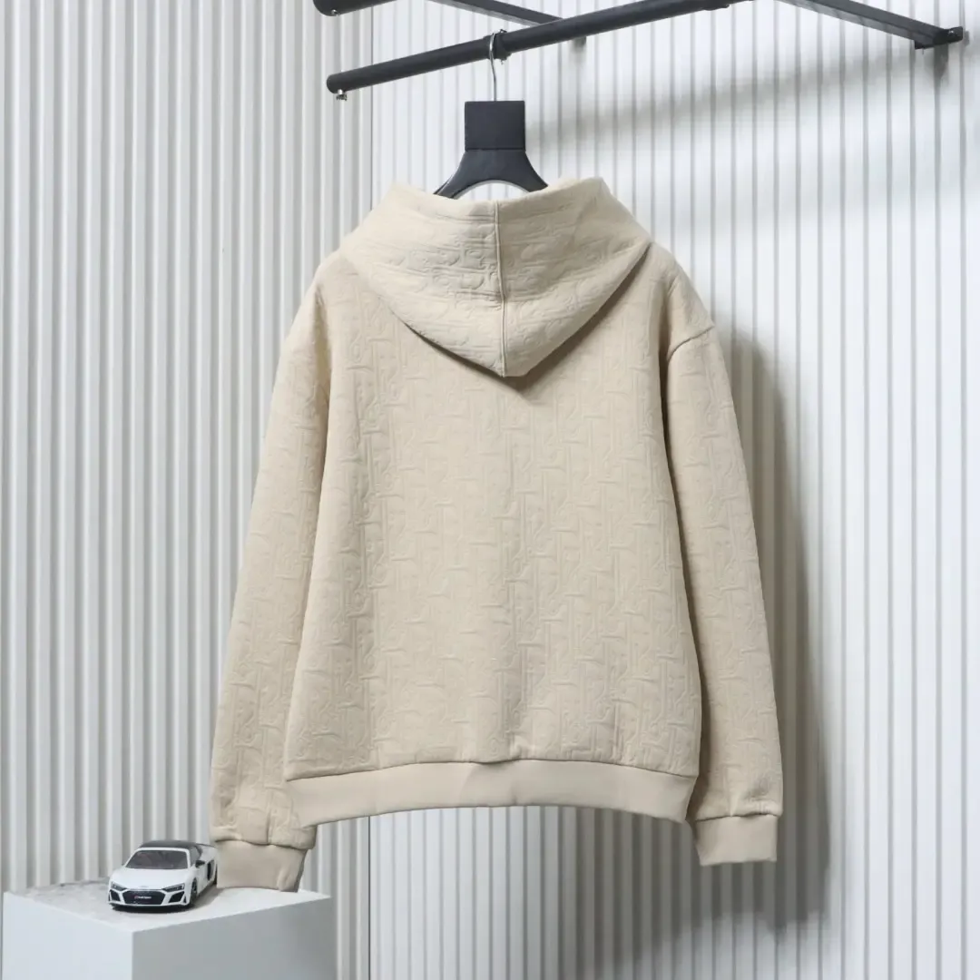 Hoodie With Monogram Embossing - etkick reps