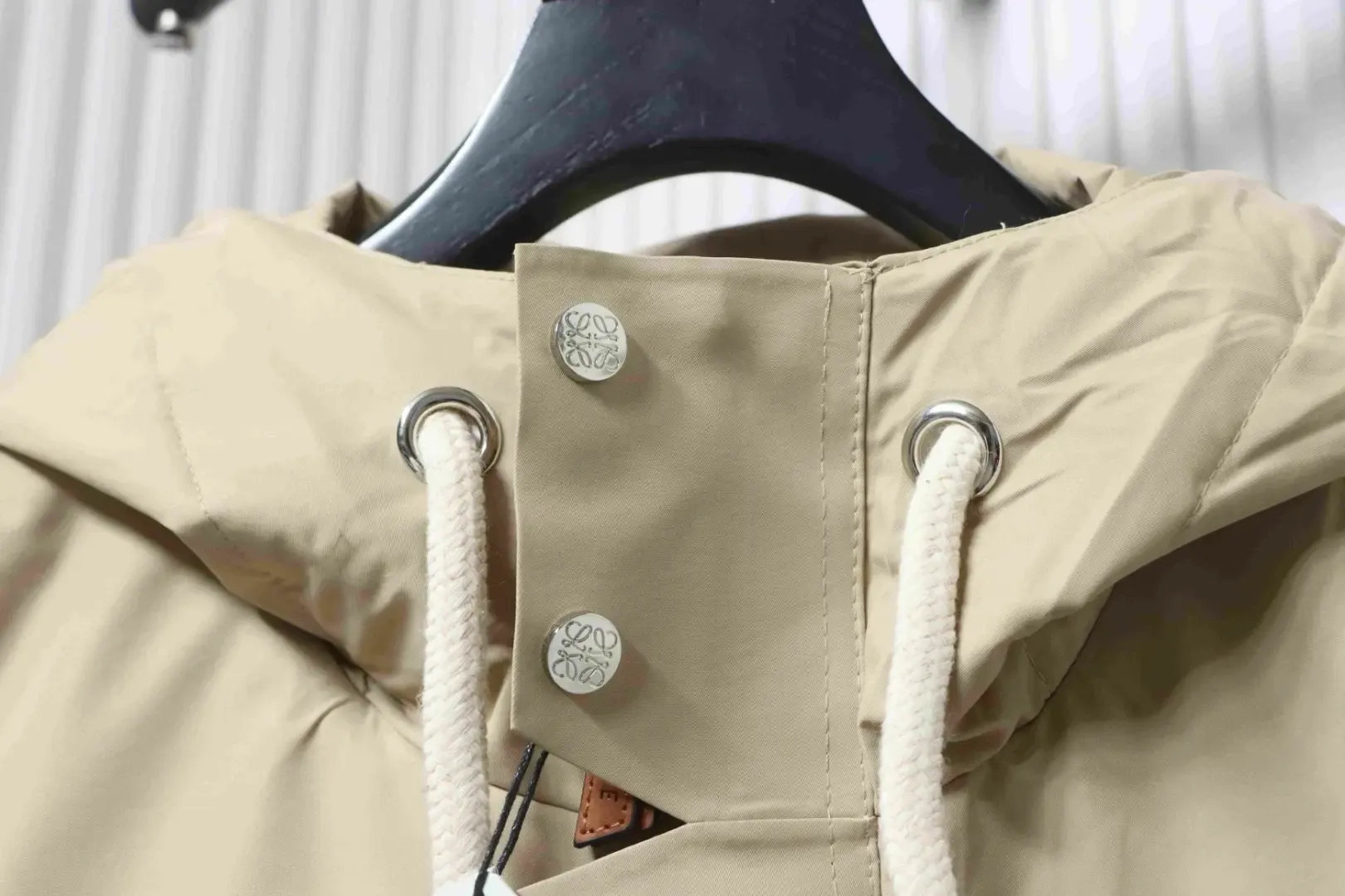 Midi Length Down Jacket With Hood And Leather Label M-XXXL - Image 6