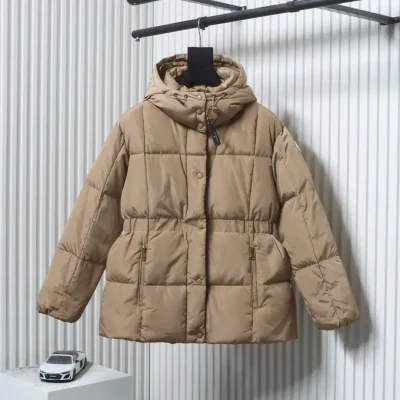 Moncler Agneux Square Quilted Down Jacket With Hood - etkick reps