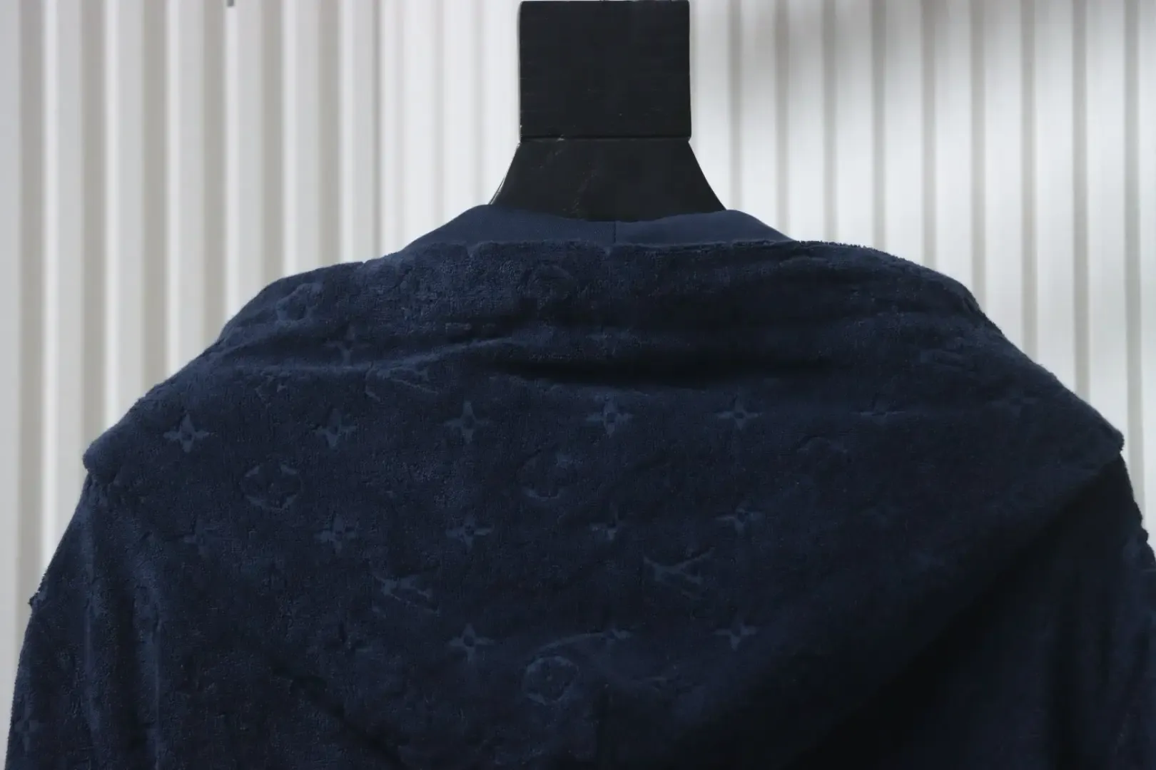 Monogrammed Terry Cloth Jacket With All Over Print And Zipper Closure - Image 4