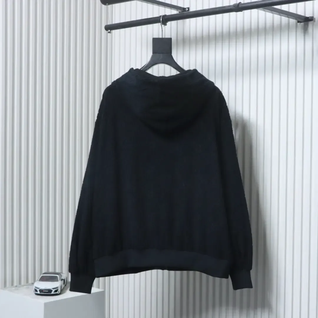 Monogrammed Terry Cloth Jacket With Zipper