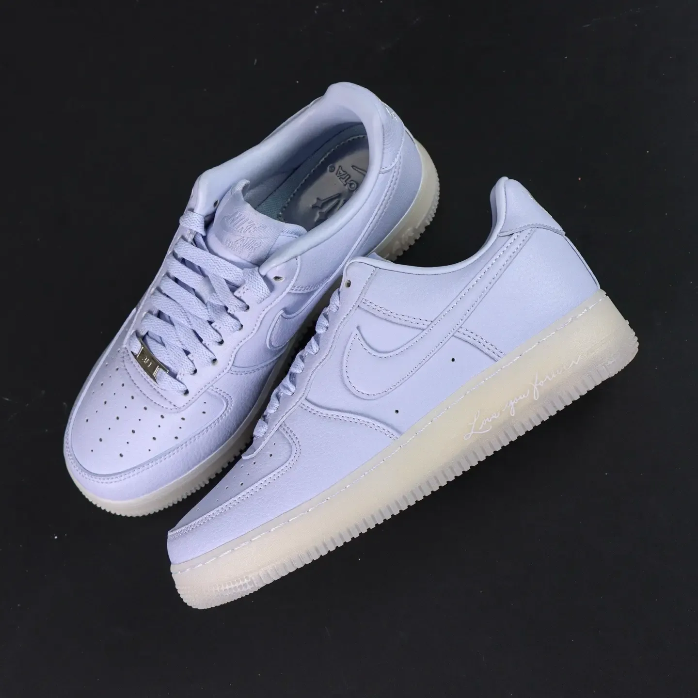 NOCTA x Nike Air Force 1 Certified Lover Boy Leather Classic Drake Collaboration Ice Blue - Image 2