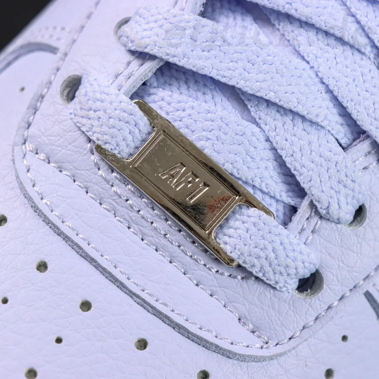 NOCTA x Nike Air Force 1 Certified Lover Boy Leather Classic Drake Collaboration Ice Blue - Image 13