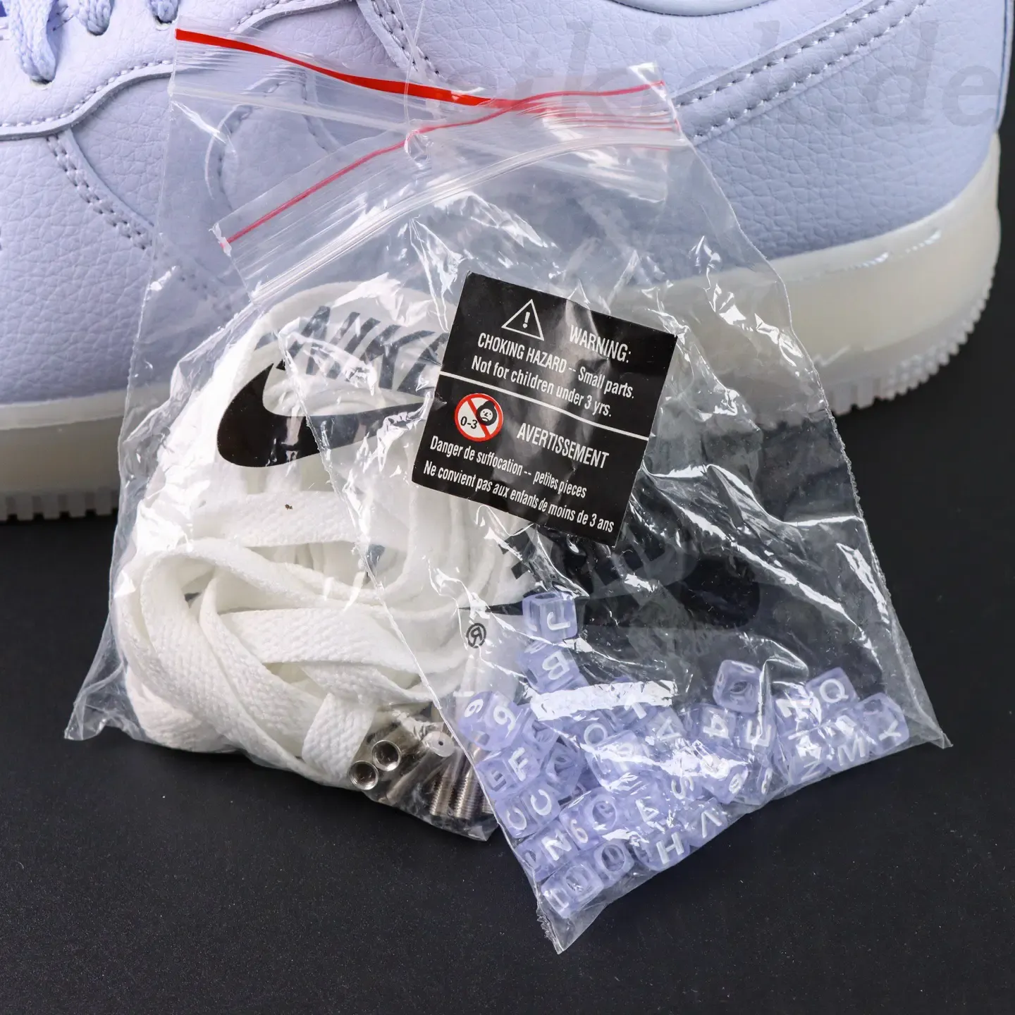 NOCTA x Nike Air Force 1 Certified Lover Boy Leather Classic Drake Collaboration Ice Blue - Image 10