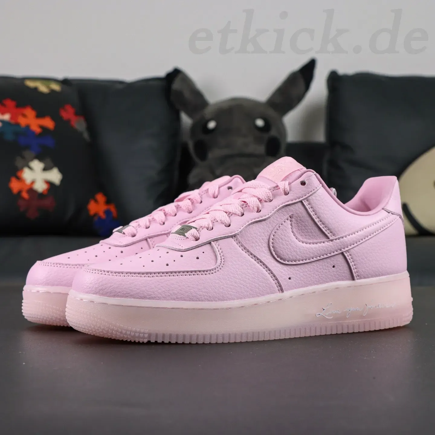 NOCTA x Nike Air Force 1 Certified Lover Boy Leather Classic Drake Collaboration Pink - Image 5