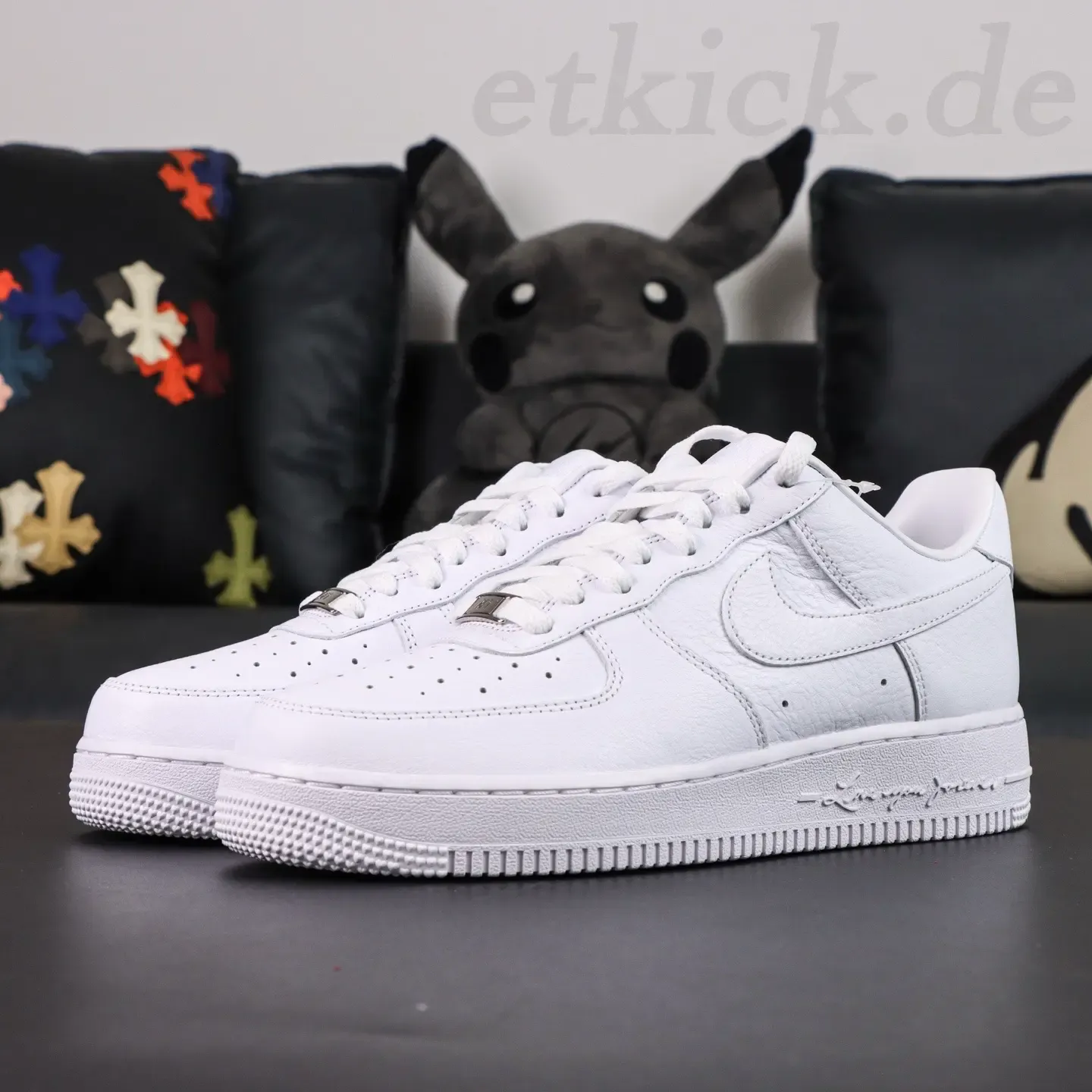 NOCTA x Nike Air Force 1 Certified Lover Boy Leather Classic Drake Collaboration White - Image 3