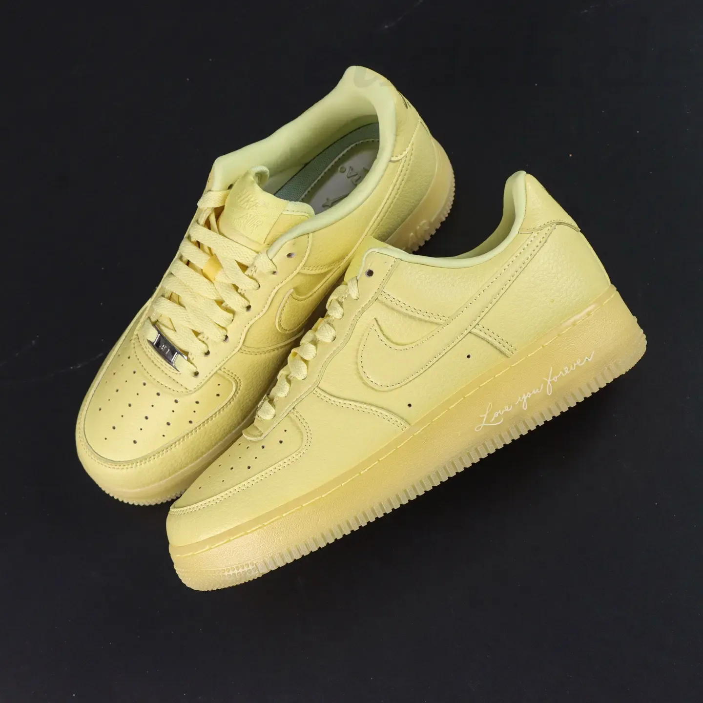 NOCTA x Nike Air Force 1 Certified Lover Boy Leather Classic Drake Collaboration Yellow - Image 2