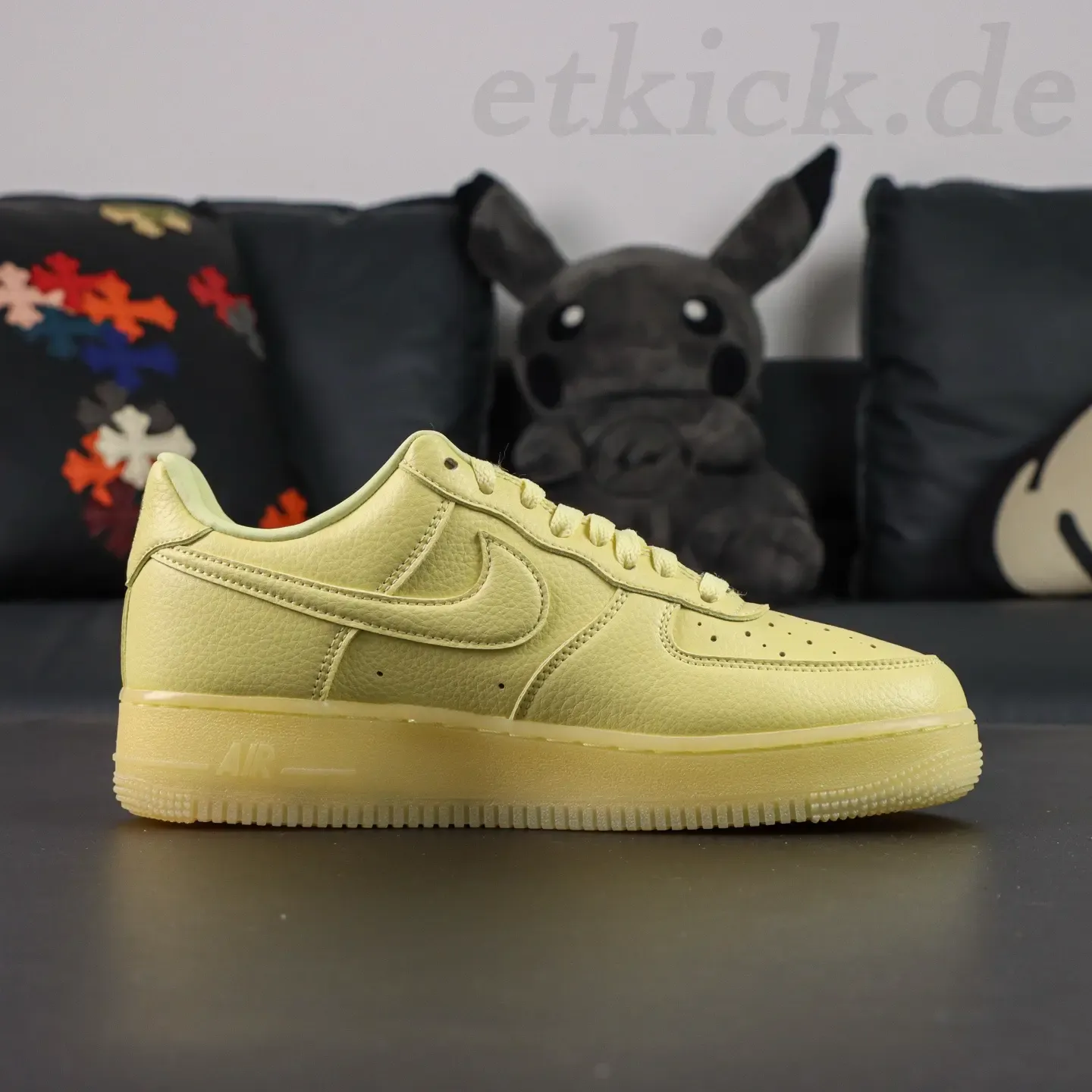 NOCTA x Nike Air Force 1 Certified Lover Boy Leather Classic Drake Collaboration Yellow - Image 5