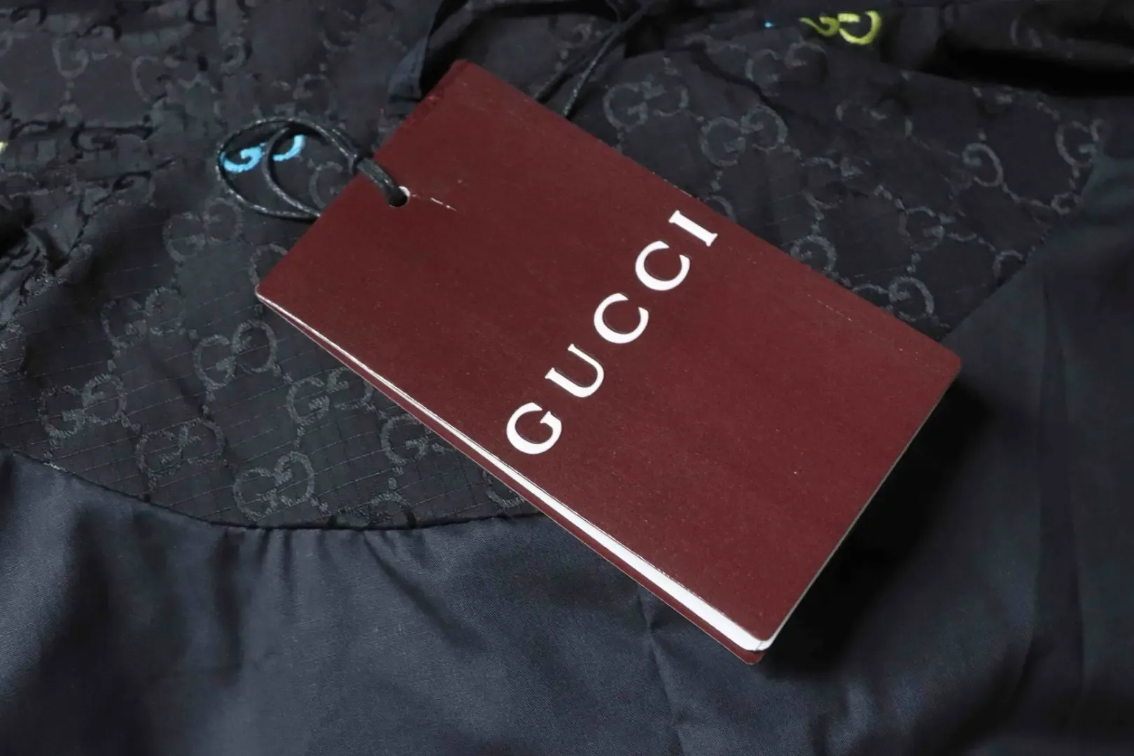 New, Colorful Hooded Jacket Made Of Jacquard Canvas With A Patchwork Pattern - etkick reps