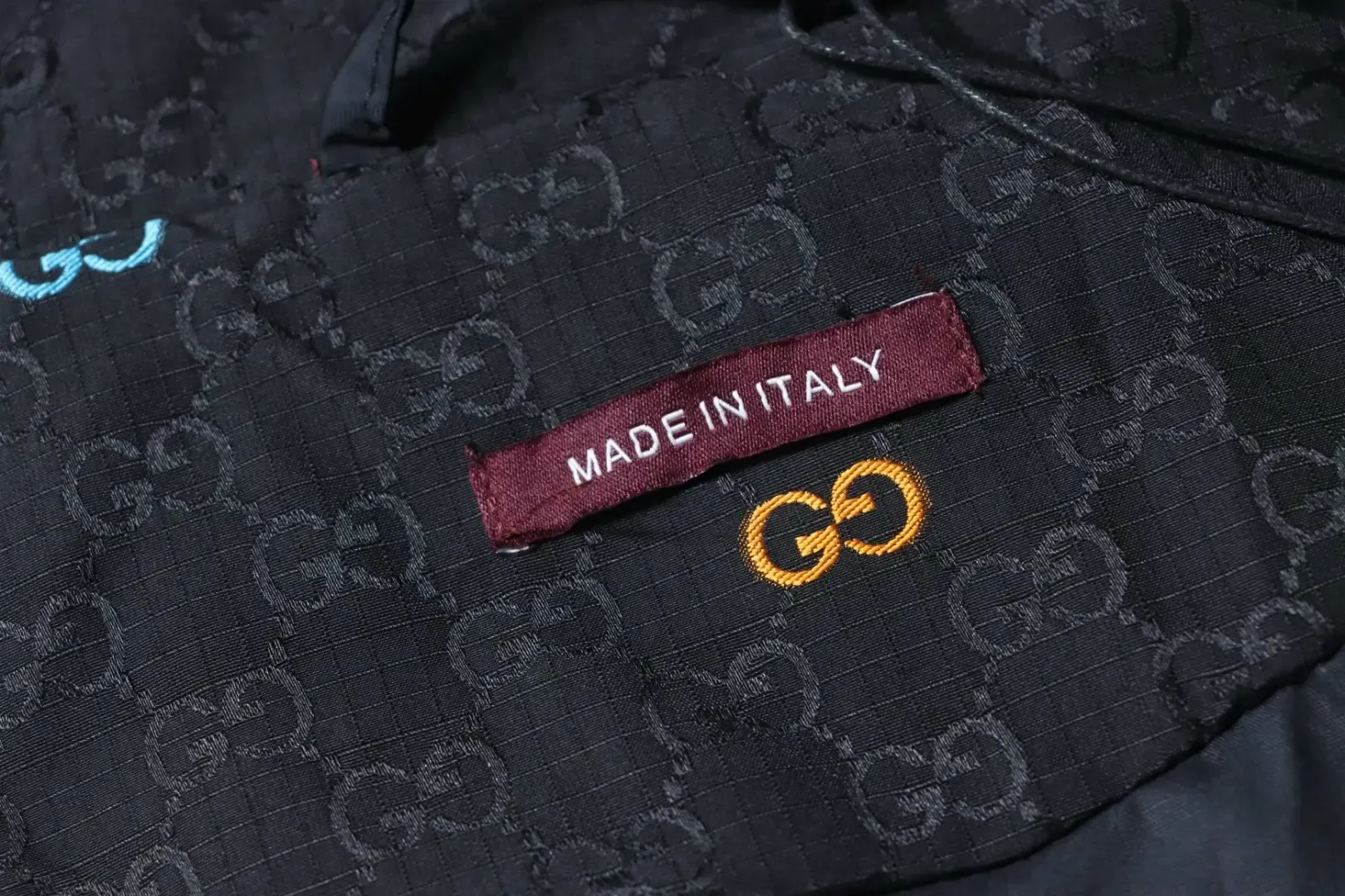 New, Colorful Hooded Jacket Made Of Jacquard Canvas With A Patchwork Pattern - etkick reps