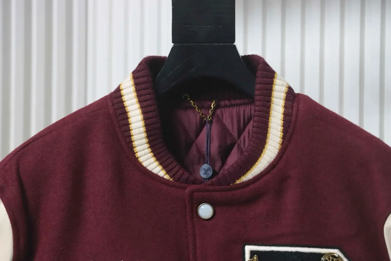 Nigo Baseball Jacket Scorpion Patchwork From The Collaboration - Image 3