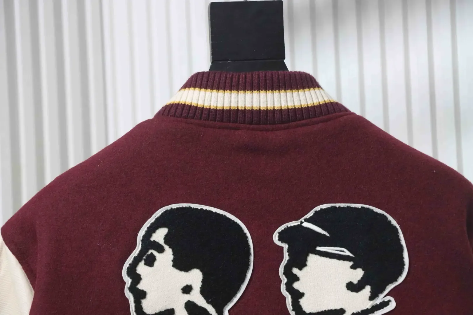 Nigo Baseball Jacket Scorpion Patchwork From The Collaboration - Image 4