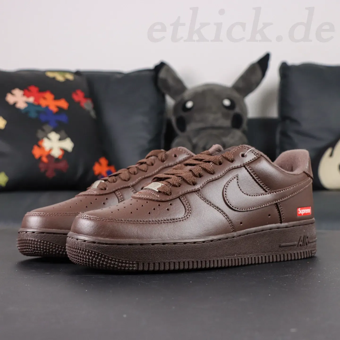 Nocta X Nike Air Force 1 Certified Lover Boy Leather Classic Drake Collaboration Brown - Image 2