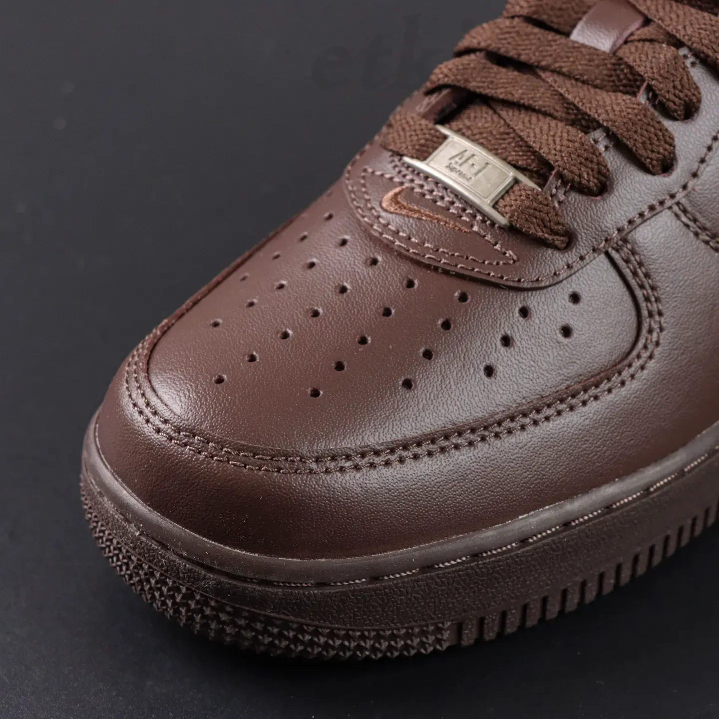 Nocta X Nike Air Force 1 Certified Lover Boy Leather Classic Drake Collaboration Brown - Image 11
