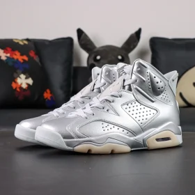PSG x Jordan Air Jordan 6 PSG 2026 Liquid Silver