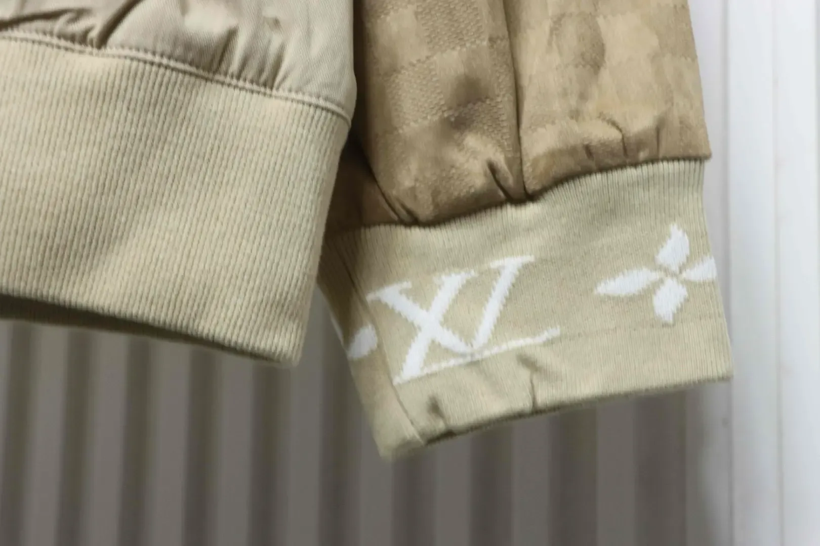 Patchwork Jacquard Jacket - Image 7