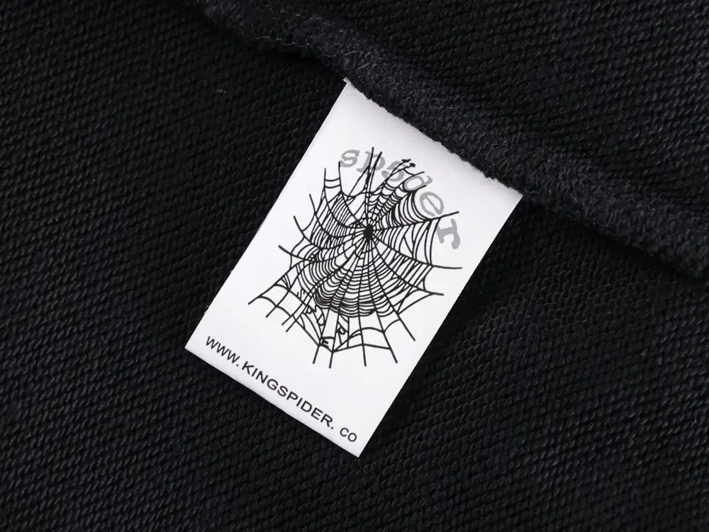 Sp5der Atlanta Hoodie Black - Image 9