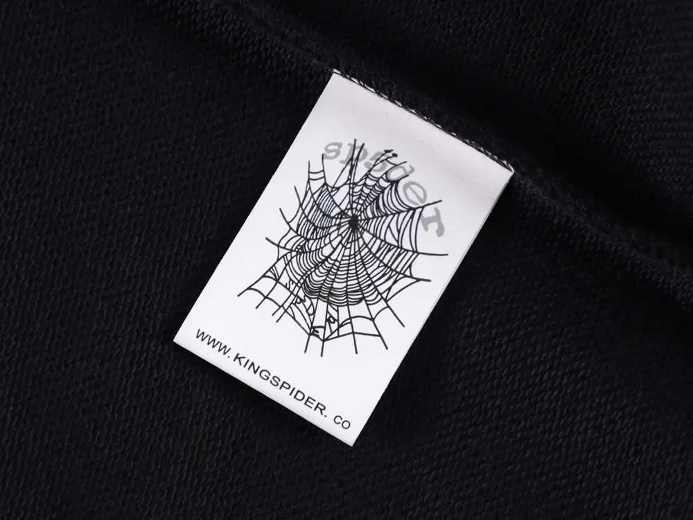 Sp5der I Heart SP5 Souvenir Hoodie Black - Image 17