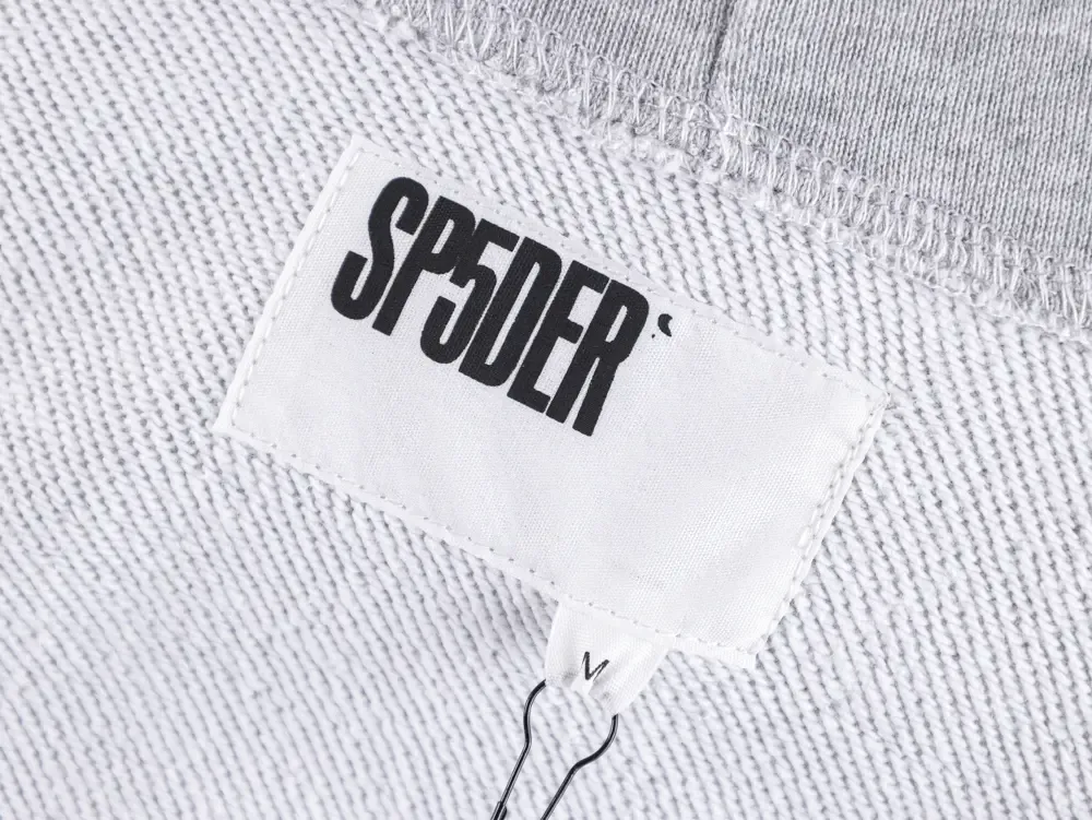 Sp5der I Heart SP5 Souvenir Hoodie Black - Image 8