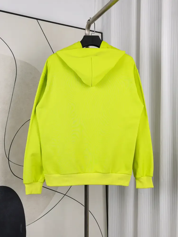 Sp5der Og Web V2 Gradient Hoodie Acid Green - Image 2