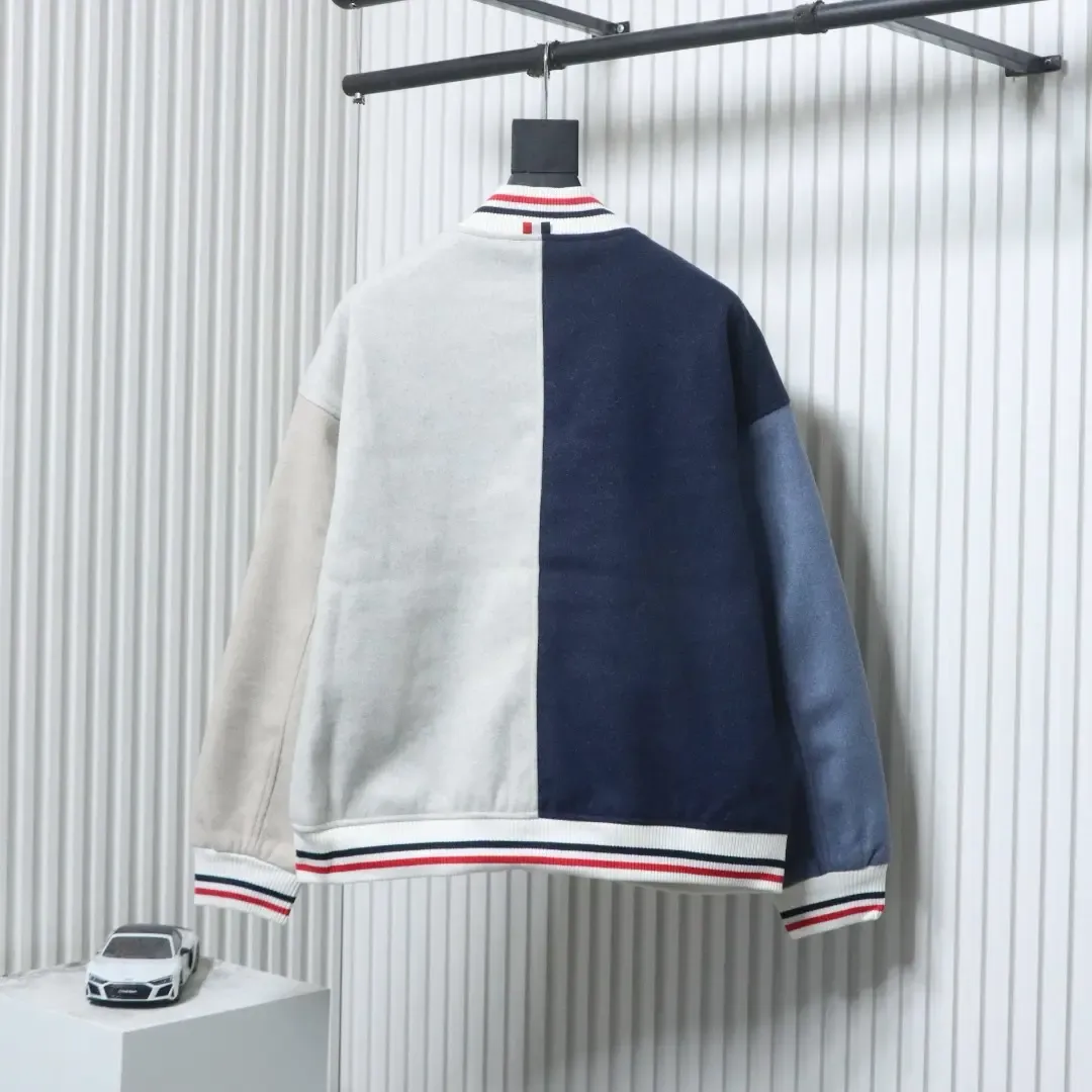 TB Two-Tone Baseball Jacket - Image 2