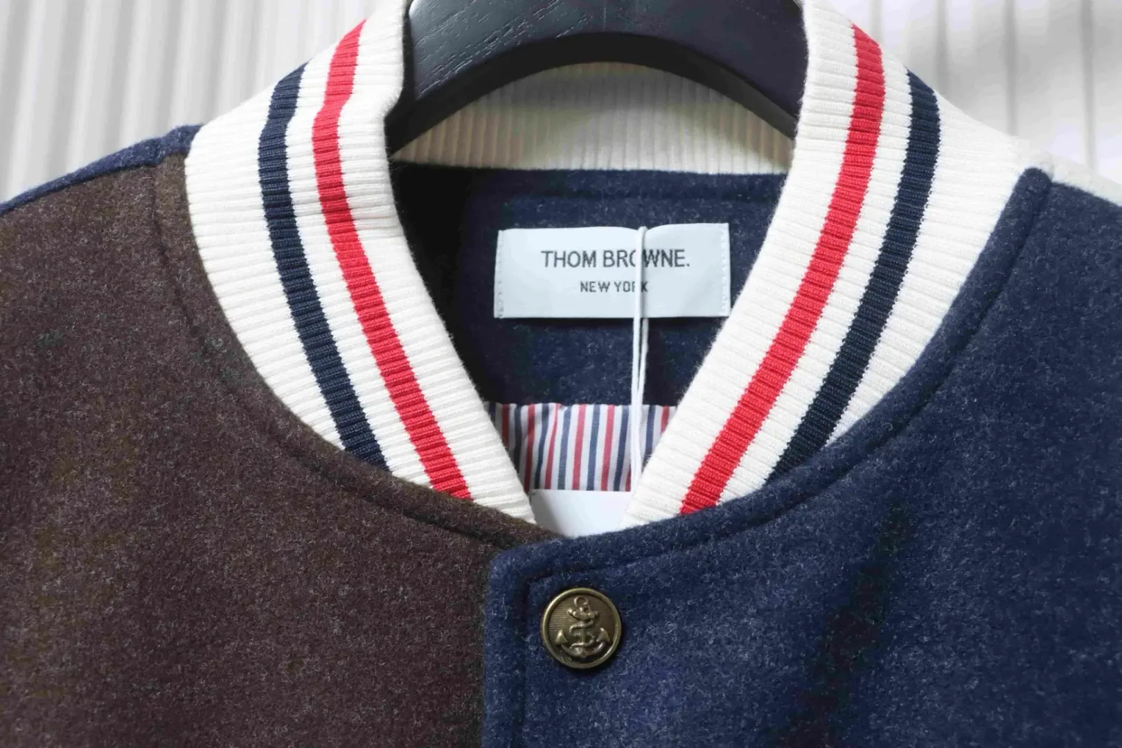 TB Two-Tone Baseball Jacket - Image 3