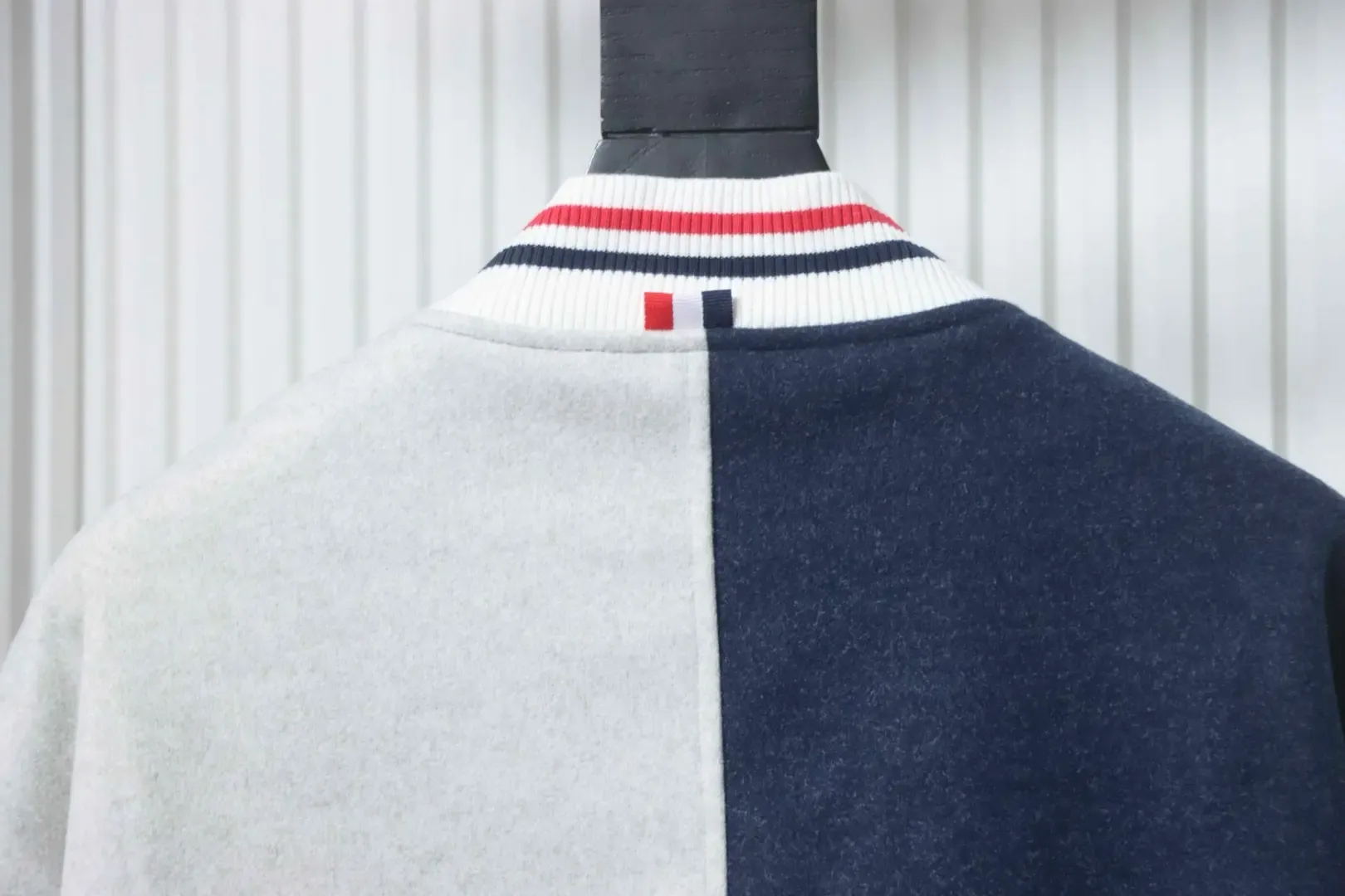 TB Two-Tone Baseball Jacket - Image 4