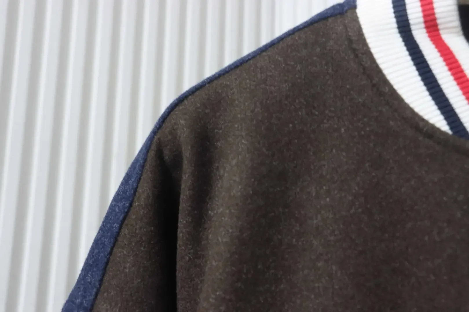 TB Two-Tone Baseball Jacket - Image 8