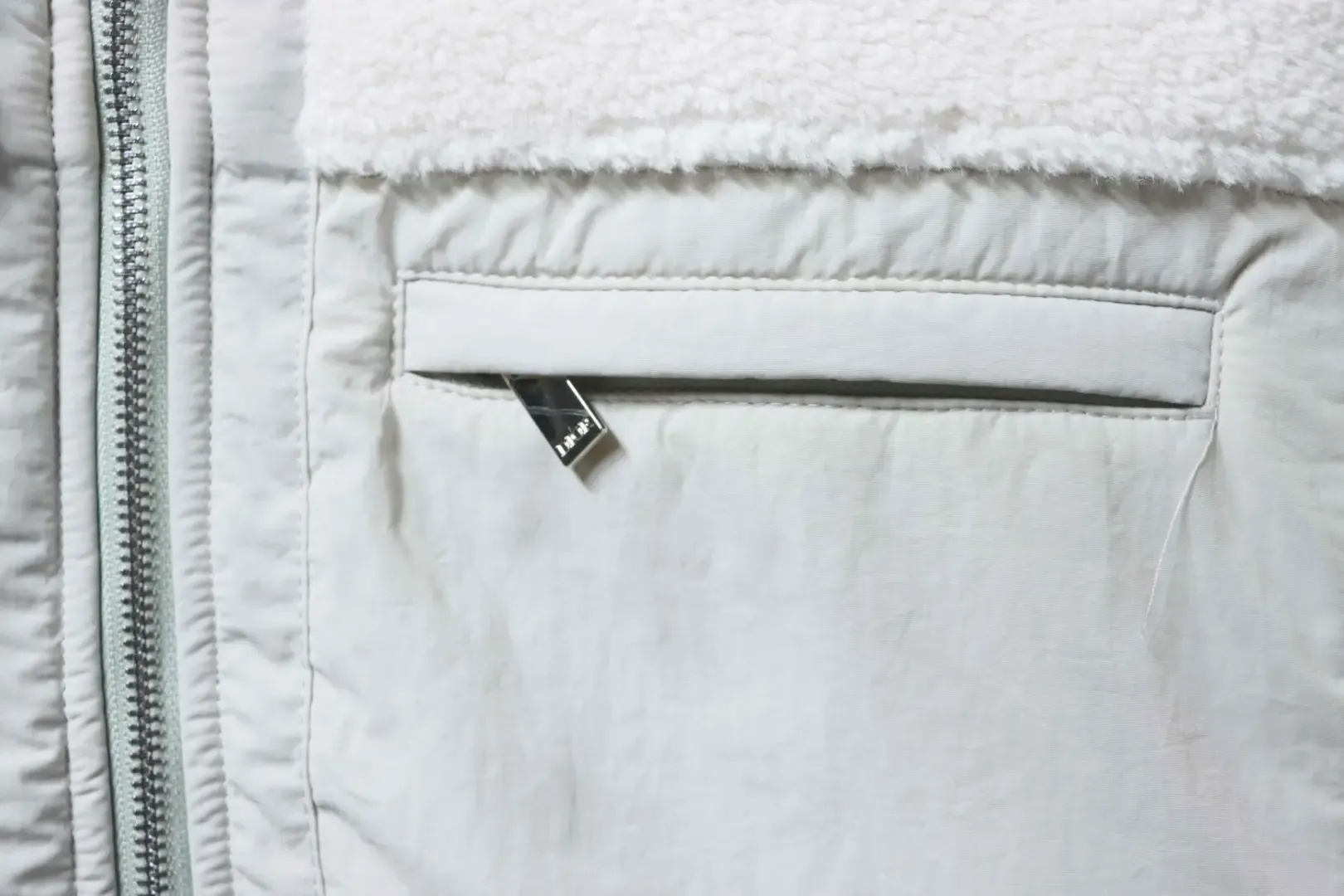 Teddy Fleece Jacket With Logo And Zipper - etkick reps