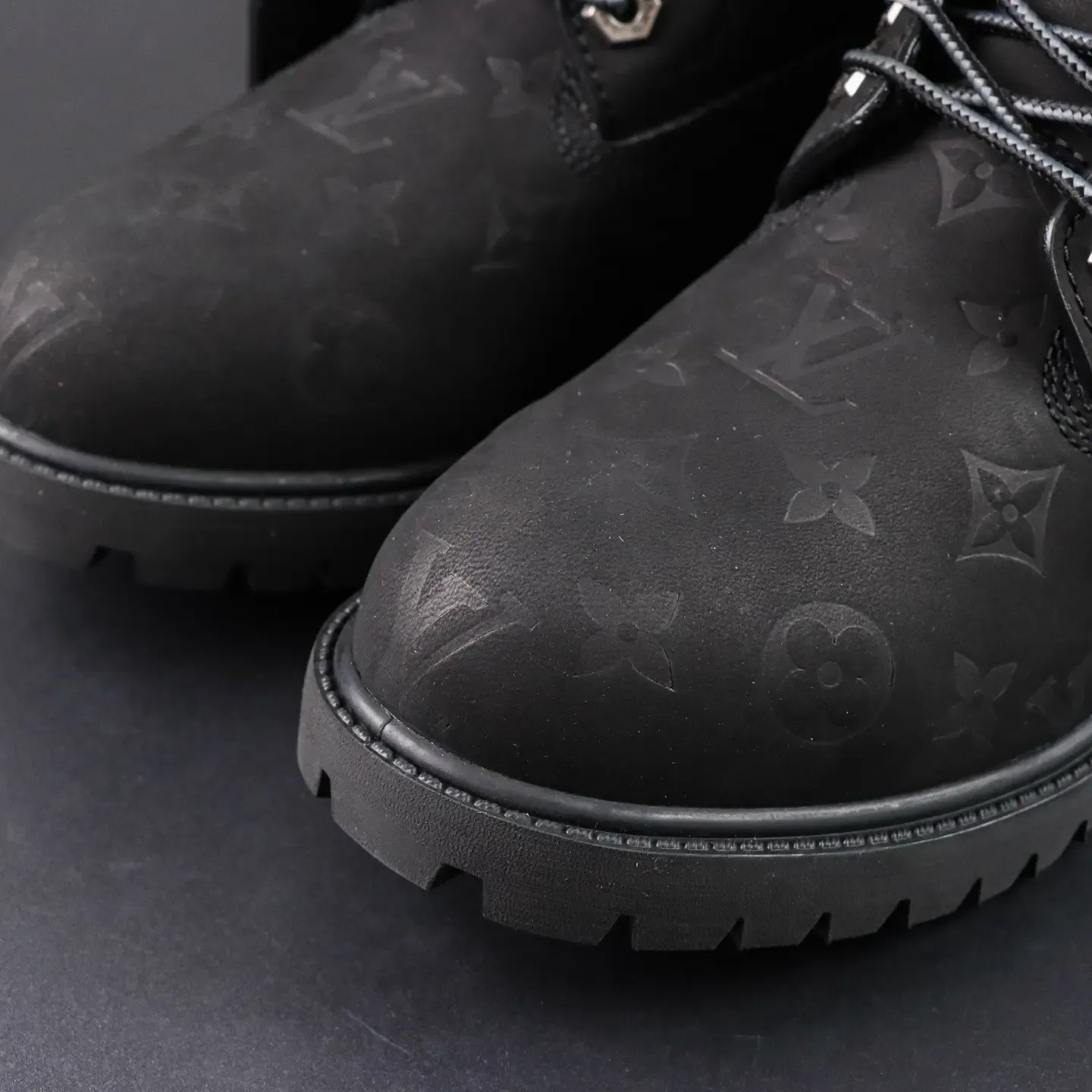 Timberland X LU – 6-Inch Martin Boots Made Of Cowhide Leather Black - Image 8