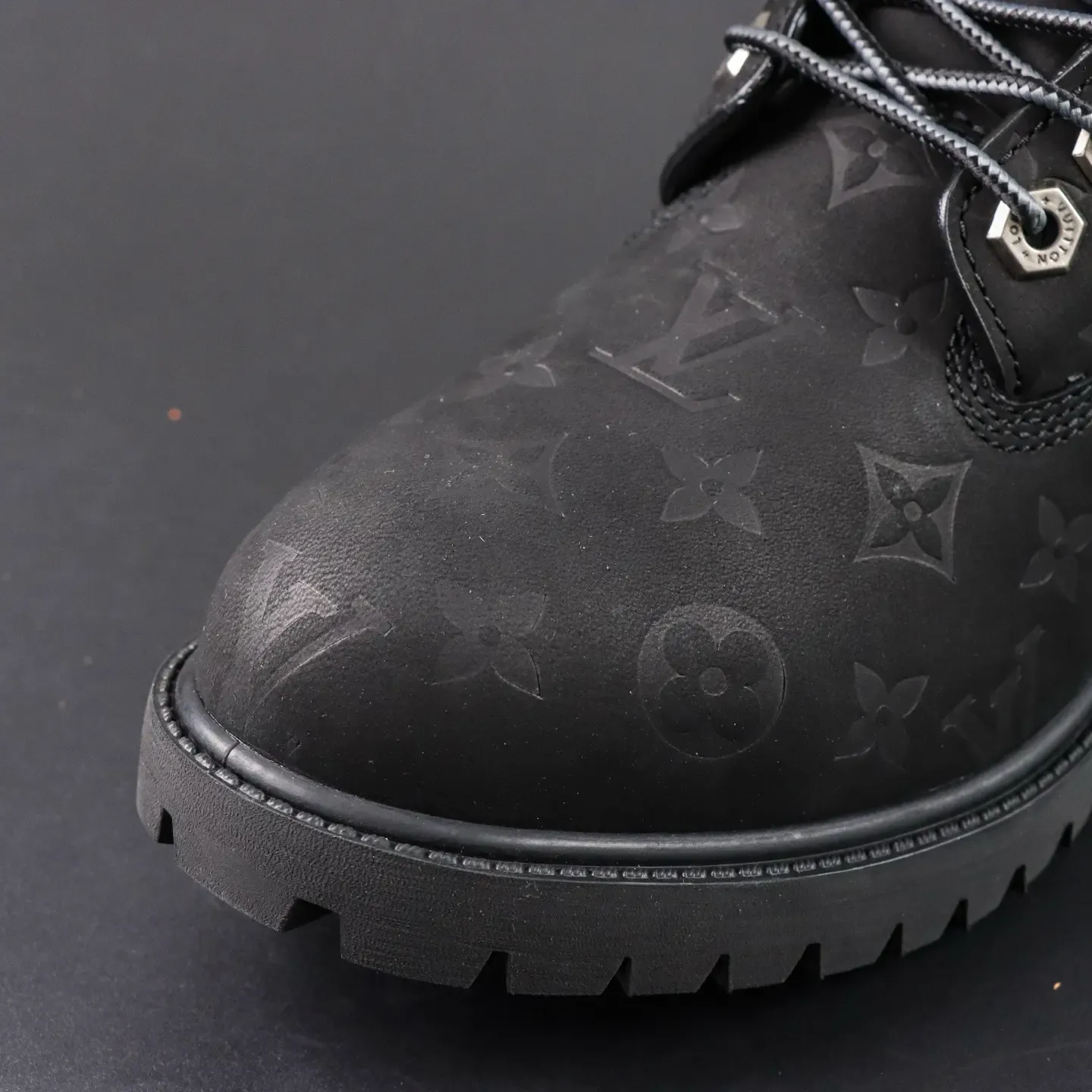 Timberland X LU – 6-Inch Martin Boots Made Of Cowhide Leather Black - Image 10