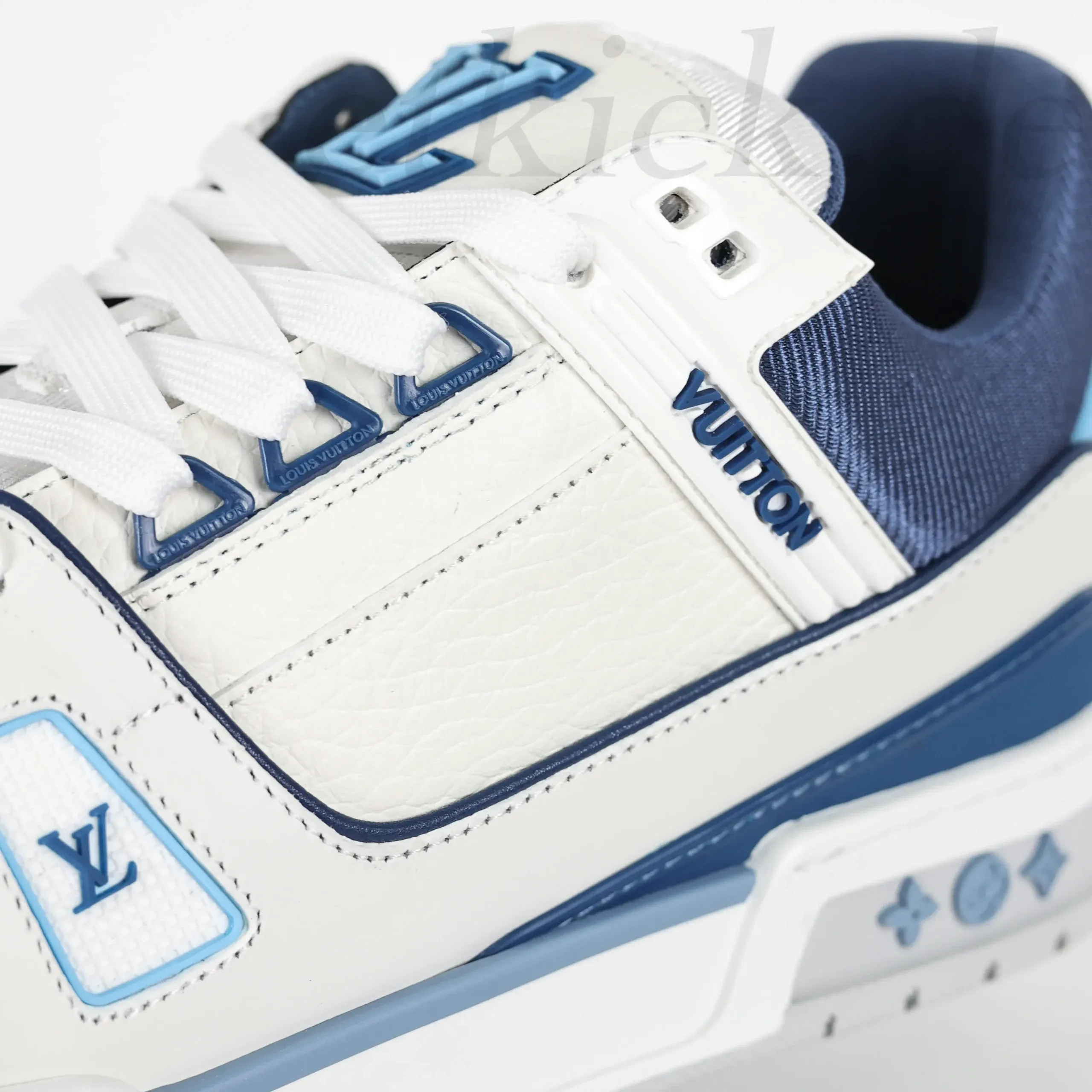 Trainer Sneakers Low Sneakers in Blue and White - Image 12