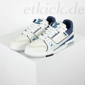 Trainer Sneakers Low Sneakers in Blue and White