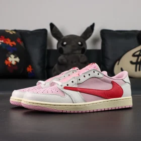 Travis Scott x Air Jordan 1 Low OG Tropical Pink