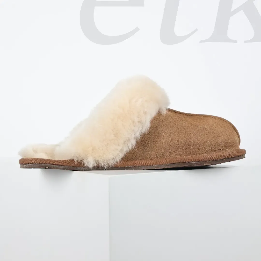 Ugg Star Slip-On Snow Boots With Thin Sole For Women - Image 5