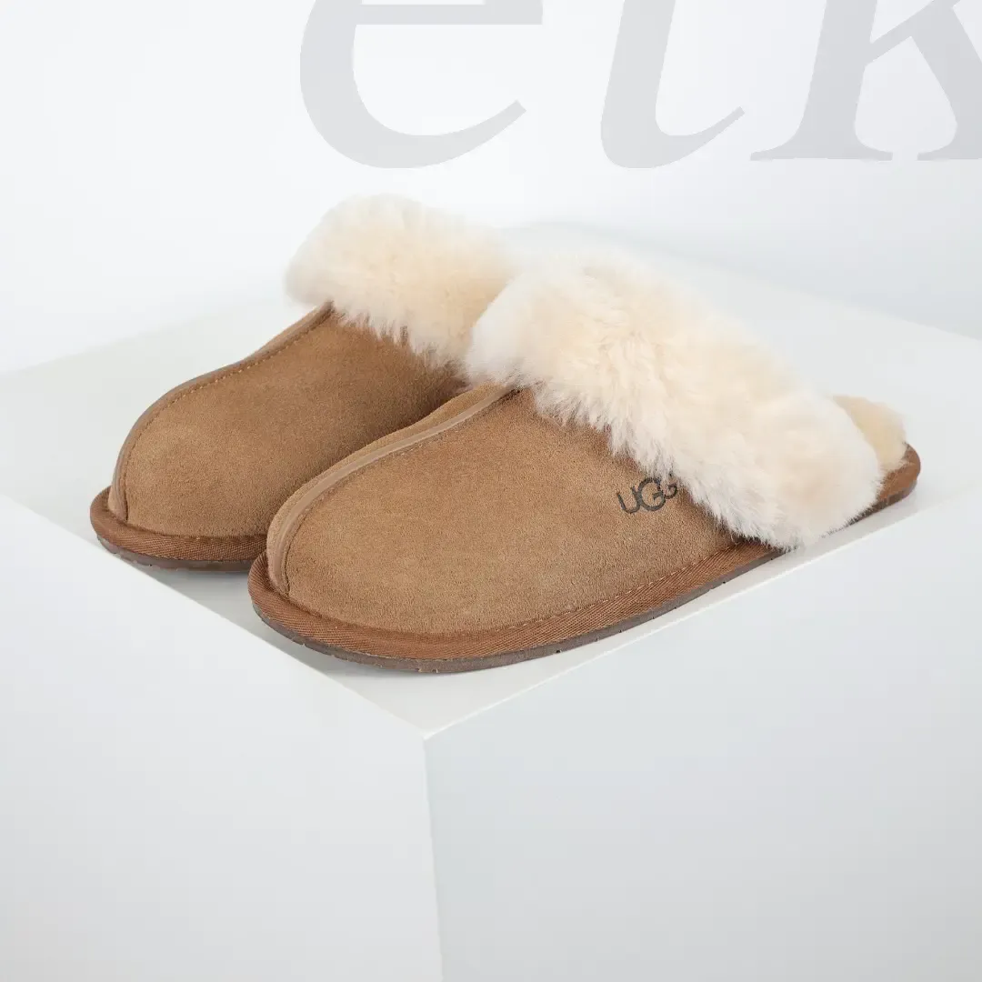 Ugg Star Slip-On Snow Boots With Thin Sole For Women