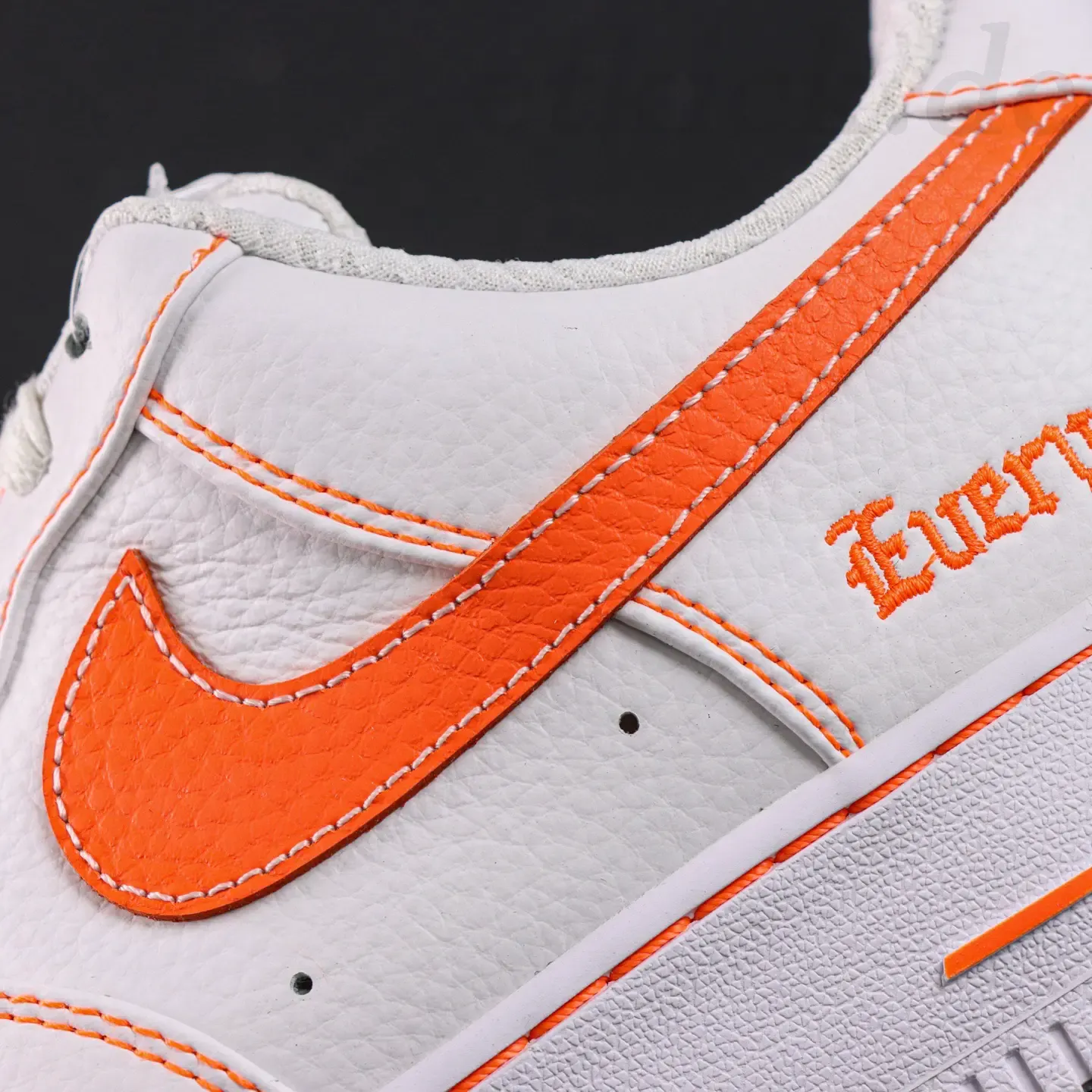 VLONE x Nike Air Force 1 '07 LV8 Low White and Orange - Image 13