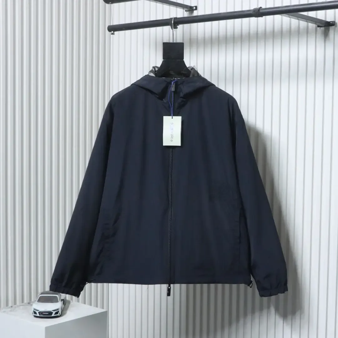 Warhorse Jacket With Embroidered Checkered Pattern And Double Sided Zipper - Image 12